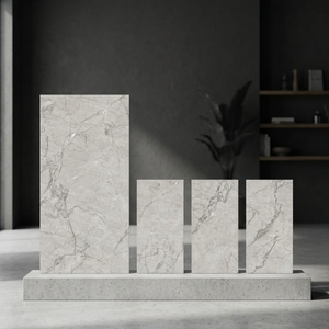 Pietra Crema 800x1600mm Semi Matt Porcelain Ceramic Wall Tiles Natural Cream Stone Look Bathroom Outdoor Adhesive Non-Slip - Product Image 3