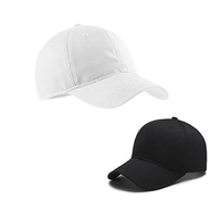 Gorra de Béisbol de 5 Paneles de Sarga 100% Algodón al por Mayor, Bicolor, para Deportes al Aire Libre, con Logotipo Bordado 3D Personalizable