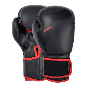 Guantes de Boxeo Profesionales de Piel con Estampado de León para Combate, Entrenamiento y Sparring, Equipo Personalizado de PU - Product Image 1