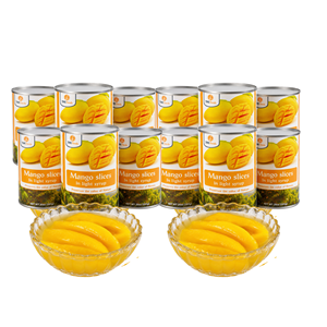 Deliciosas Rodajas de Mango en Almíbar, en Lata de 30oz, de Primera Calidad, al Mejor Precio, en Oferta, de Fábrica en Vietnam - Product Image 1
