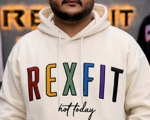 Sweat à capuche unisexe surdimensionné personnalisé, en molleton épais 430g, respirant, avec motif brodé, style streetwear - Product Image 6
