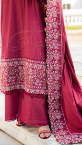 Servicio OEM, Trajes Formales de Nuevo Estilo Sin Costuras, Trajes de Khaddar de Alta Calidad, Transpirables, Ecológicos, de Color Sólido, Personalizables - Product Image 5