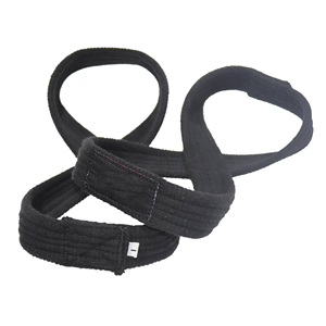Sangles de levage en coton robustes pour l'entraînement en force, les exercices de musculation, l'haltérophilie, la powerlifting et la prévention des blessures aux mains - Product Image 4