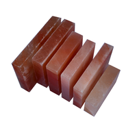 Briques et carreaux de sel rose de l'Himalaya découpés à la main pour les murs de spas et les salles de sauna