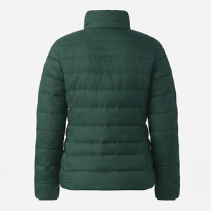 Chaqueta Acolchada Moderna para Mujer, Chaqueta de Invierno Elegante con Acolchado Cálido, Cierre Frontal Completo, Cuello Alto, Bolsillos Laterales y para Uso Diario - Product Image 6