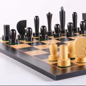 Grand jeu d'échecs magnétique en bois, pliable et portable, avec pièces Staunton en bois de haute qualité, vente en gros, jouets éducatifs - Product Image 5