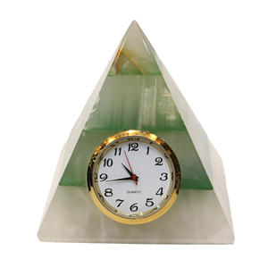 High Quality Onyx And Marble <b>Clock</b> For Home Decoration 2026 New Stylish Decorative Marble And Onyx <b>Clock</b> - Product Image 1