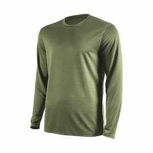 เสื้อยืดแขนยาวผู้ชายขายดี คุณภาพสูง ระบายอากาศได้ดี แห้งเร็ว ลายเรียบ สีพื้น สำหรับผู้ชาย สไตล์ลำลอง สตรีทแวร์ - Product Image 6