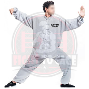 Nuevo Tejido de Poliéster 100% Transpirable de 140g, Cosido y Resistente, con Logotipo Personalizable, en Varios Tamaños, para Ropa de Artes Marciales FIGHT - Product Image 3