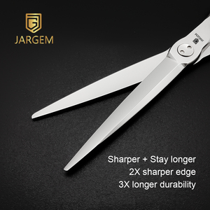 Topkwaliteit kappersgereedschap 6,2 inch schaar fabriekslevering fijn snijdende kobaltlegering haarschaar meest vertrouwd bij stylisten - Product Image 3