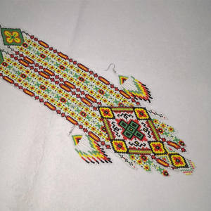 Collar de cuentas de cristal hecho a mano de estilo elegante Detalles Premium para fiestas Festivales Bodas y salidas Casuales - Product Image 6