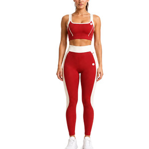 Conjunto Deportivo Sin Costuras Fresh Now para Mujer, Ropa de Entrenamiento de Alto Rendimiento con Tela Elástica para Clases de Fitness y Entrenamiento - Product Image 1
