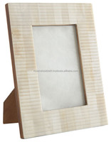 ROYAL NATURAL CRAFT RNC-98 Cadres photo vintage de luxe faits à la main, en os de la meilleure qualité, élégants et simples, pour décoration murale, type boîte à ombre