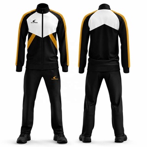 Chándal Deportivo Casual de Invierno para Fútbol, con Estampado, Cortavientos, Transpirable, de Secado Rápido, con Mangas Bordadas, para Adultos y Clubes - Product Image 4