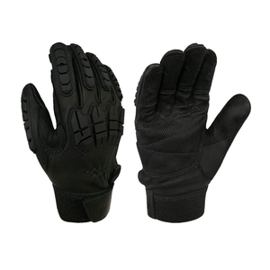 Guantes de Rapel Talla M, Resistentes, de Cuero con Palma Reforzada para Control Seguro de Cuerdas, Escalada, Entrenamiento y Montañismo - Product Image 1