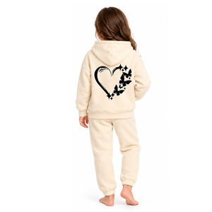 Ensemble de survêtement décontracté deux pièces pour homme, blanc, rose corail, avec sweat à capuche et pantalon de jogging, 100 % coton, écologique, grandes tailles - Product Image 5