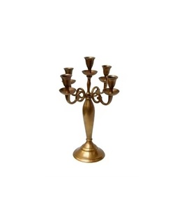 Wholesale Supplier <b>Candelabra</b> Attractive Design Brass <b>Candelabra</b> Customized Size And Shape <b>Candelabra</b> Candle Holder - Product Image 1