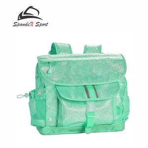 Bolsos de Moda con Brillantina para Niñas, Diseño Único, Unisex, para Fiestas, Reutilizables, con Cierre de Cremallera, Logotipo Personalizado, Poliéster, Forma Arqueada - Product Image 5