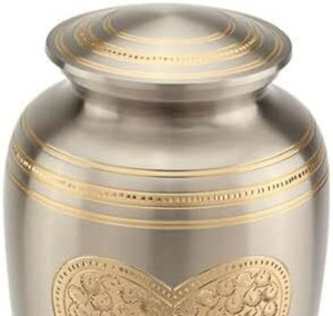 Urnas Funerarias Decorativas de Latón para Cenizas de Adultos, Urnas Hechas a Mano para Hombres y Mujeres - Product Image 5