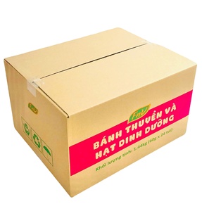 Cajas de Papel Rectangulares Plegables Corrugadas de 5 Capas, Hechas con Materiales Reciclados, Venta al Por Mayor en Vietnam, para Uso Industrial, Empaque de Frutas, Personalizadas - Product Image 5