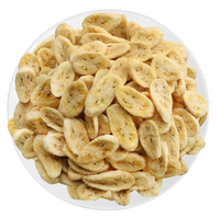 Chips de banane frites sous vide, best-sellers, croustillantes, collation saine, chips de banane séchées naturelles, fournisseur en gros pour l'exportation, Vietnam, haute qualité