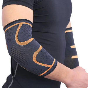 Mangas de compresión alta, ligeras y transpirables para codo, ideales para lacrosse, hockey, levantamiento de pesas y entrenamiento en el gimnasio. |   Equipo de Soporte Duradero |   OEM - Product Image 6