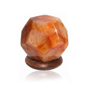 Cristal dodecaedro rojo Aventurina piedra dodecaedro piedra preciosa curación Piedra Natural cristal artesanía mayorista - Product Image 6