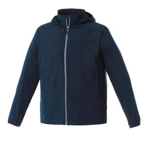 Vestes zippées pour hommes en polyester léger 100% de qualité supérieure OMMIZ, fabrication en gros, vestes d'hiver personnalisées pour hommes - Product Image 4