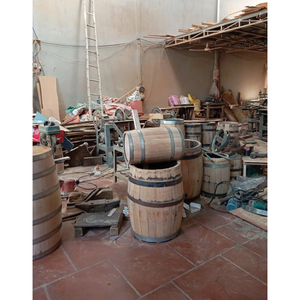 [DISPONIBLE] |   Mini Barril de Madera de Roble para Almacenamiento de Vino, Licores y Whisky, Dispensador, Decoración para Mesa de Bar en Casa, Vietnam - Product Image 1