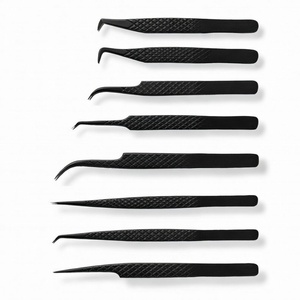 Golden Fiber <b>Tip</b> Volume Lash <b>Extension</b> Tweezers Stainless Steel Multi <b>Tips</b> Lash <b>Extension</b> Tweezers - Product Image 5