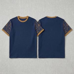 เสื้อยืดผู้ชายผ้าฝ้ายออร์แกนิค แขนสั้น ผ้าที่ยั่งยืน สีพื้น เรียบง่าย เป็นมิตรกับสิ่งแวดล้อม เสื้อยืดพื้นฐาน เสื้อยืดผู้ชาย - Product Image 1