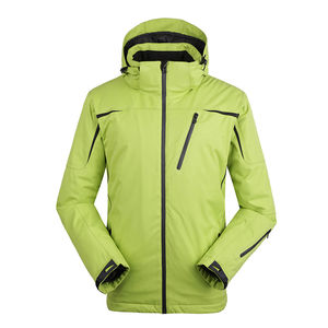 Veste softshell pour femme, matelassée, à capuche, coupe-vent, imperméable, respirante, avec fermeture éclair, taille et logo personnalisés - Product Image 1