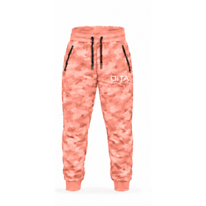 Peach <b>Camo</b> Tracksuit Unisex Full Zip Hooded <b>Jacket</b> Jogger Pants Set Customized Camouflage Casual Sportswear Training Outfit - Product Image 2