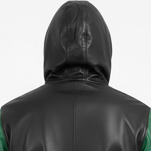 Veste d'hiver pour homme en cuir de haute qualité avec fermeture éclair, manches longues, col montant, imperméable et écologique – Vente en gros - Product Image 5