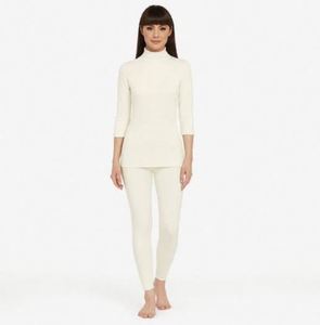 Women <b>Thermal</b> High Neck Full Sleeve Winter Ladies Multipurpose <b>Thermal</b> Base Layer <b>Top</b> Women Active Wear <b>Thermal</b> - Product Image 2