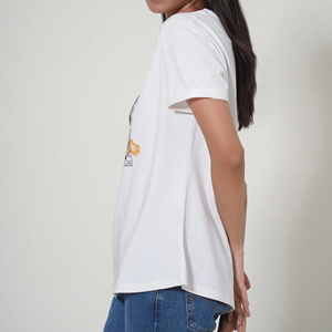 สินค้ามาใหม่ 2026 เสื้อยืด BestT สำหรับผู้หญิง แขนสั้น ขายส่ง รับสกรีนโลโก้ ผ้าฝ้าย 100% เสื้อยืดผู้หญิงแบบเรียบ - Product Image 2