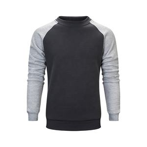 เสื้อสเวตเตอร์คอกลมคอกลมทรงโอเวอร์ไซส์ผ้าฝ้ายคอกลมมีฮู้ดเสื้อสเวตเตอร์ปักโลโก้ได้ตามต้องการ - Product Image 3