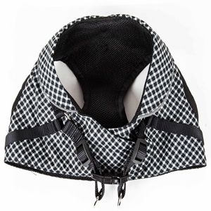 Checkerwag Reversible Breathable Adjustable <b>Dog</b> <b>Harness</b> with Buttoned Mesh Checkered Design Pet <b>Harnesses</b> Category - Product Image 3
