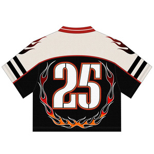 Manufacturer Free Design Custom Vintage Soccer Jersey Sports Training New Design Colorful Football Jersey Shirts 100% Polyester - Product Image 6