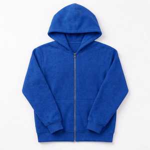 Premium Heavyweight Regular Fit Zipper Hoodie for Men Women Worsted Eco-Friendly Autumn Streetwear Custom Logo Unisex Jacket - Product Image 1