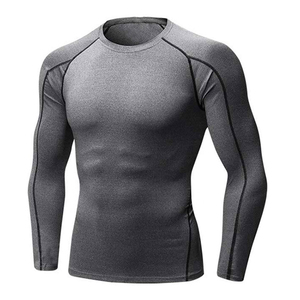 Men’s Compression Wear Set Men’s Sports <b>Body</b> Shaper Gym Outfit with Breathable Stretch Fabric Compression Suit for Running Train - Product Image 6