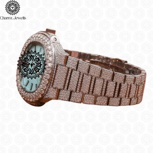 Charm_Jewells Luxury Women's Stainless Steel Tonneau <b>Watch</b> 30mm Analog Sapphire Dial Luminous Folding Clasp - Product Image 4