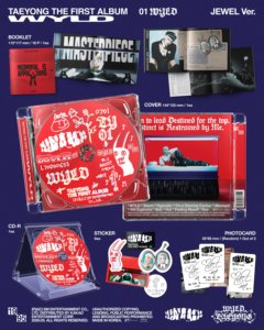 TAEYONG WYLD Jewel Case Ver. 1º Álbum Completo Oficial Kpop CD Álbum Photobook Photocard Póster Edición Limitada Regalo - Product Image 3