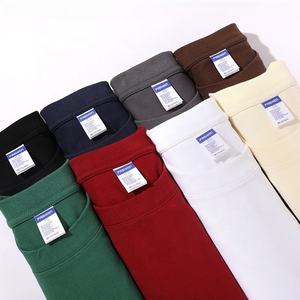 Camiseta de Manga Larga Unisex de 260 g/m², 100 % Algodón, con Puños Acanalados, Cuello Redondo, para Hombre, Venta al por Mayor OEM, Color Sólido, Informal, para Mujer - Product Image 4