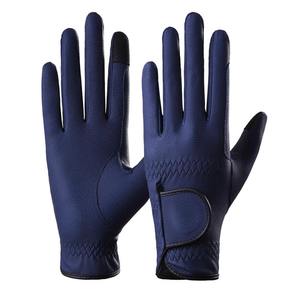 Guantes de Cuero Unisex de la Mejor Calidad, Transpirables, para Deportes de Invierno, Equitación, Polo, Ciclismo, con Cierre de Velcro en los Dedos - Product Image 3
