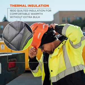 Chaqueta de Seguridad Invernal Premium, Reflectante y Térmica, para Trabajo, Suministro al por Mayor del Fabricante - Product Image 3