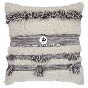 Funda de Almohada de Lana Estilo Boho para Exteriores, Tejida a Mano, Diseño Único, Decorativa, con Patrón Vintage, ITHL - Product Image 3