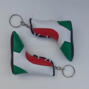 Highest Quality Custom Color Mini Boxing Gloves <b>Keyring</b> Small Mini MMA Gloves Artificial Leather Keychain - Product Image 4