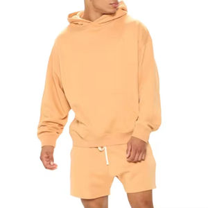 Conjuntos de Sudadera con Capucha para Hombre de Invierno, de Primera Calidad, con Logotipo Personalizado, Ligeros, 100% Algodón, Resistentes al Viento - Product Image 1