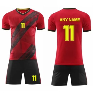 2026 Professional Soccer Uniforms Adults Low MOQ Sportswear Sets Sublimation Sportswear Soccer Wear Unisex Quick Dry Uniforms - Product Image 4